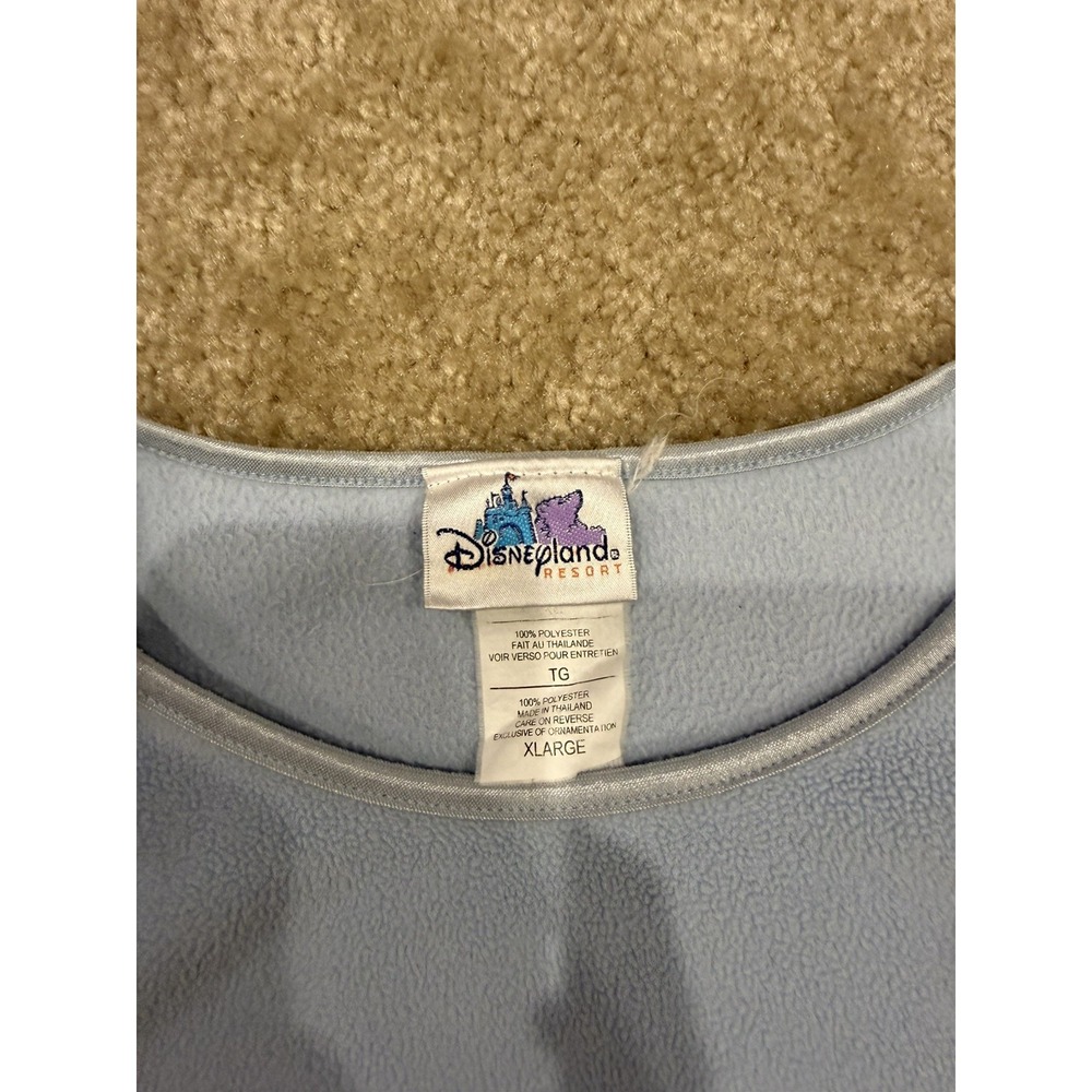 Vintage Mickey Mouse Disney Sweatshirt Sz XL 90s Crewneck Polyester Disneyland - Picture 3 of 9